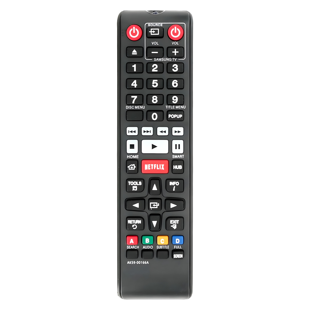 Blu Ray Disc Player - AK59-00166A รีโมทคอนโทรลสำหรับซัมซุงเครื่องเล่นบลูเรย์ดีวีดี BD-F5900 BD-F7500 BDF5900 BDF7500