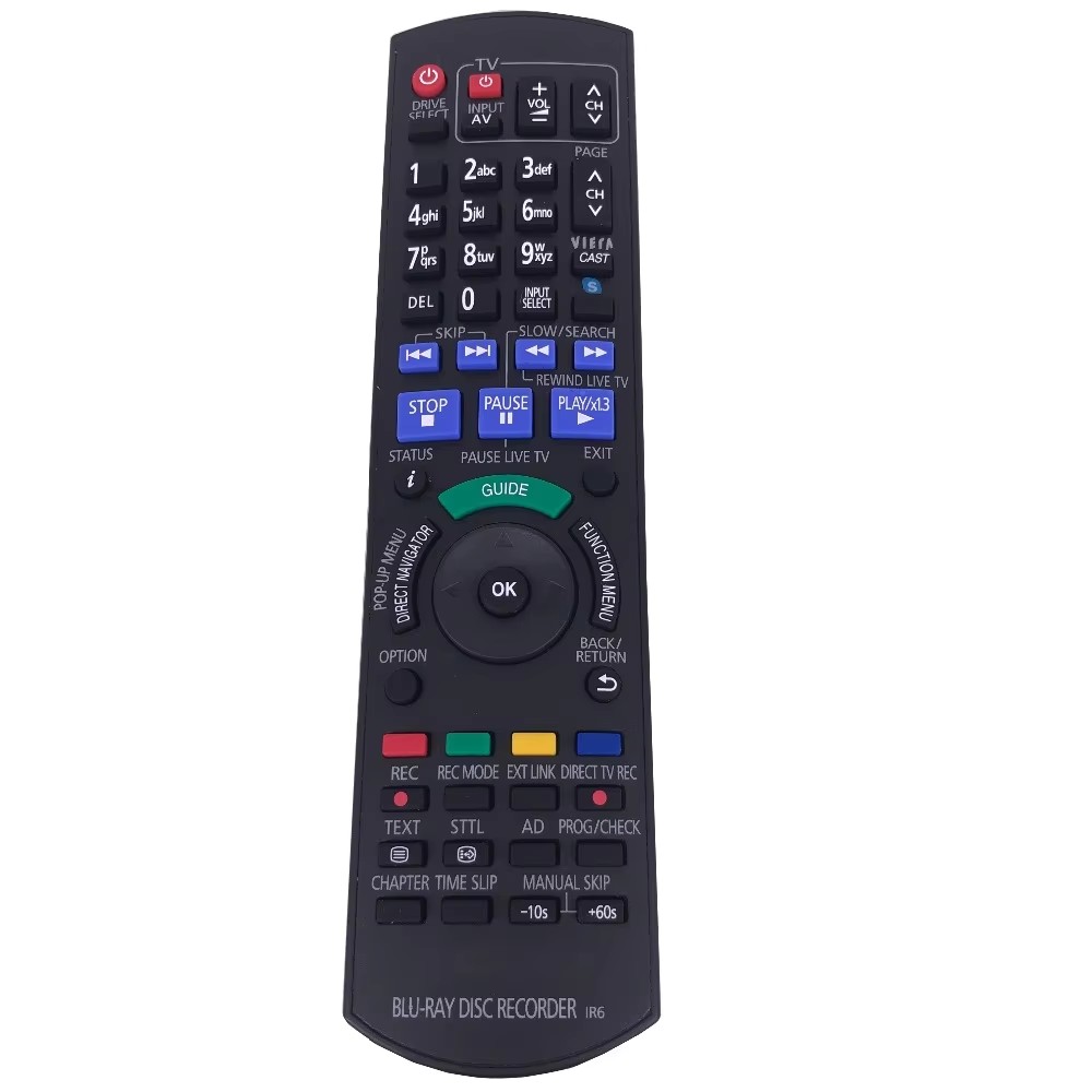Blu Ray Disc Player - ใช้รีโมทคอนโทรลสําหรับ Panasonic Blu-ray DISC RECORDER N2QAYB