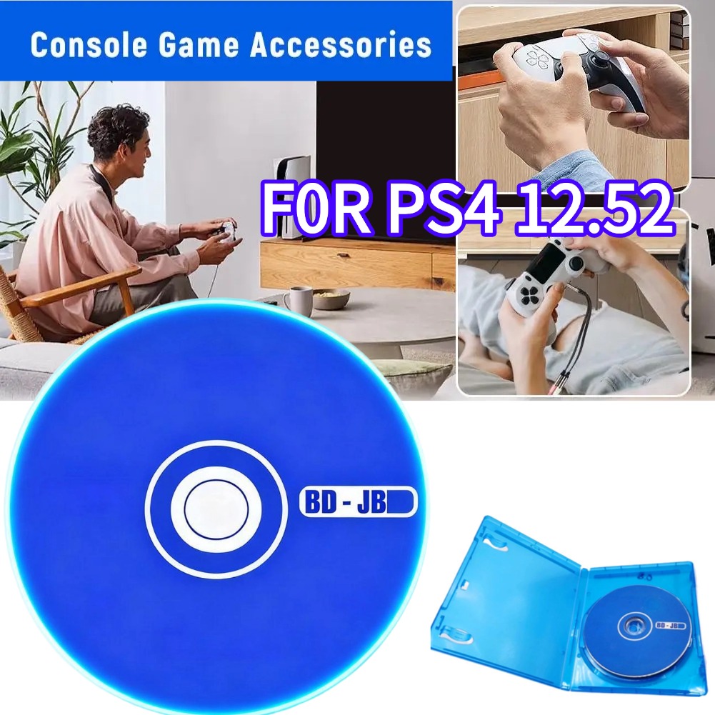 Blu Ray Disc Player - การทำงานที่เสถียรสำหรับ PS4 12.52 แผ่นดิสก์บูตที่ทนทาน แผ่นเกมคุณภาพสูง ความเข้ากันได้เต็มรูปแบบ