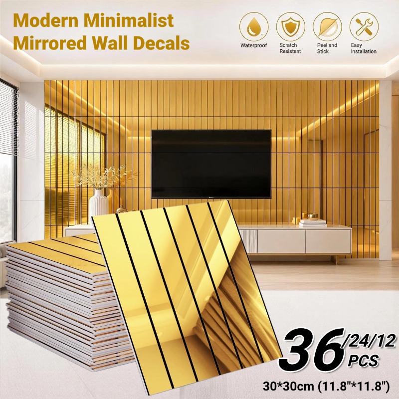 สติ๊กเกอร์ติดผนังลายกระจก แผ่น - Home Cinema Wallpaper บทวิจารณ์และราคา