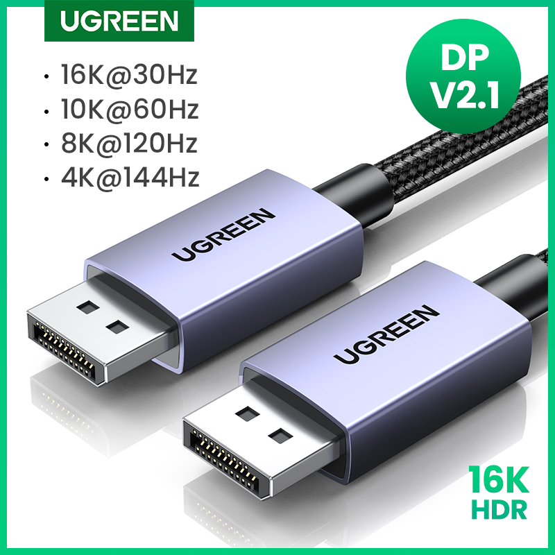 UGREEN 16K Displayport สาย DP2 - Home Cinema Projector Xiaomi บทวิจารณ์และราคา