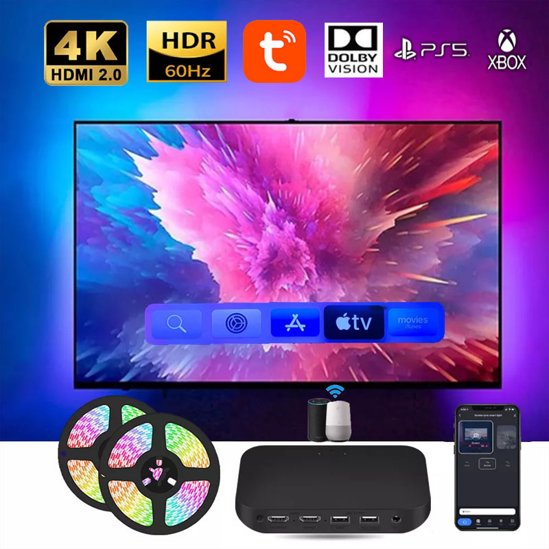 สมาร์ท Ambient TV LED Backligh - Home Cinema Google บทวิจารณ์และราคา