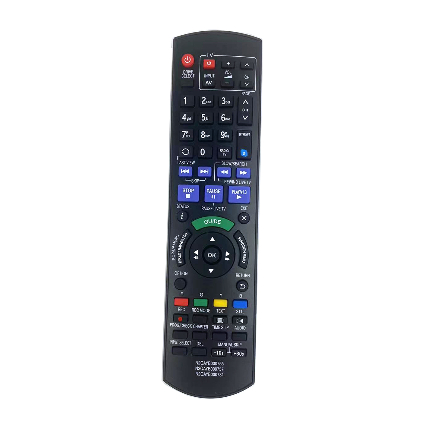 รีโมทคอนโทรลสําหรับ N2QAYB0007 - Blu Ray Disc Player บทวิจารณ์และราคา