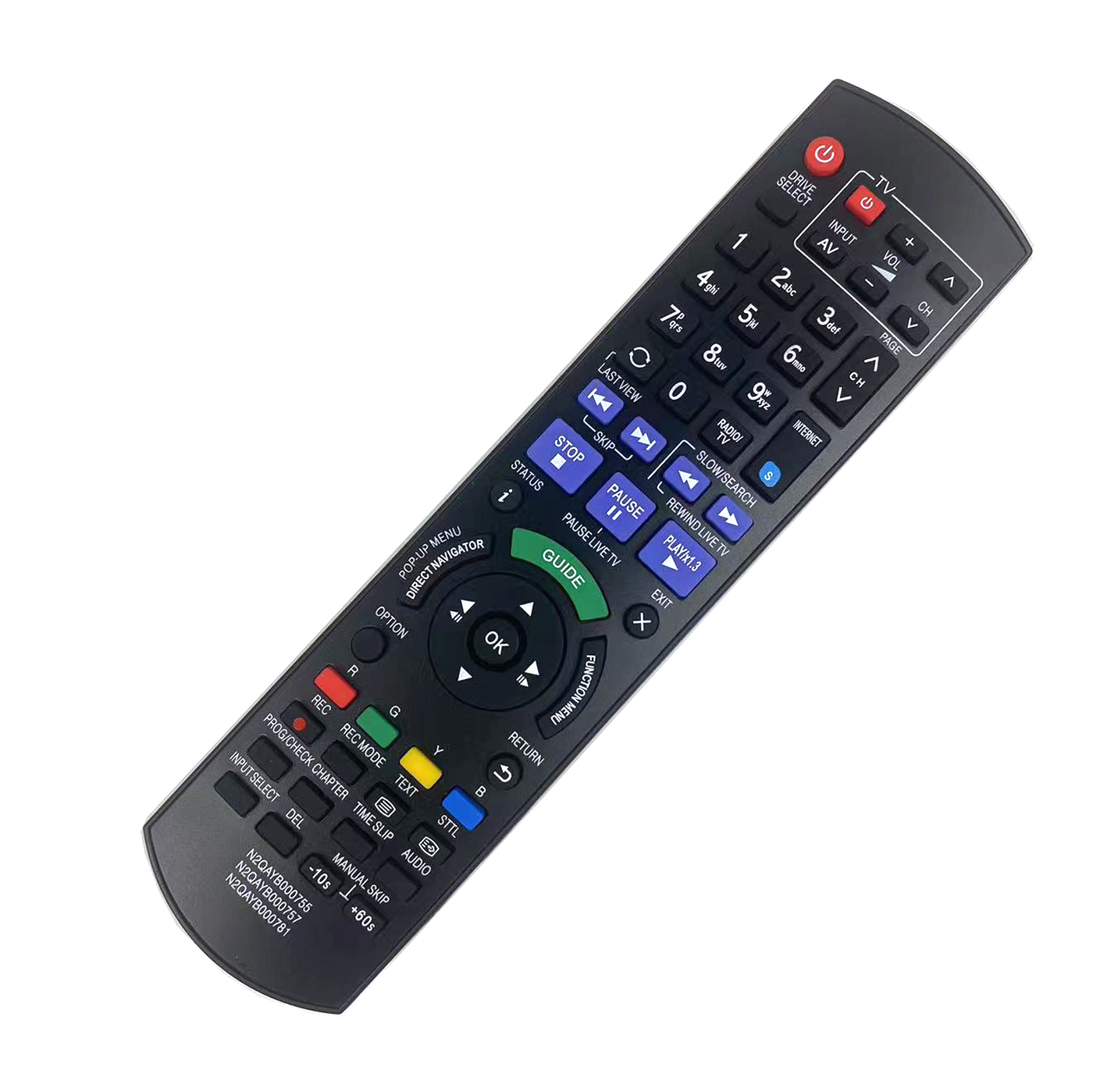 รีโมทคอนโทรลสําหรับ N2QAYB0007 - Blu Ray Disc Player บทวิจารณ์และราคา