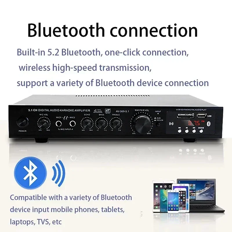 ลำโพงบลูทูธ AV-369BT 5.1 เครื่ - Home Cinema Onkyo 5.1 บทวิจารณ์และราคา