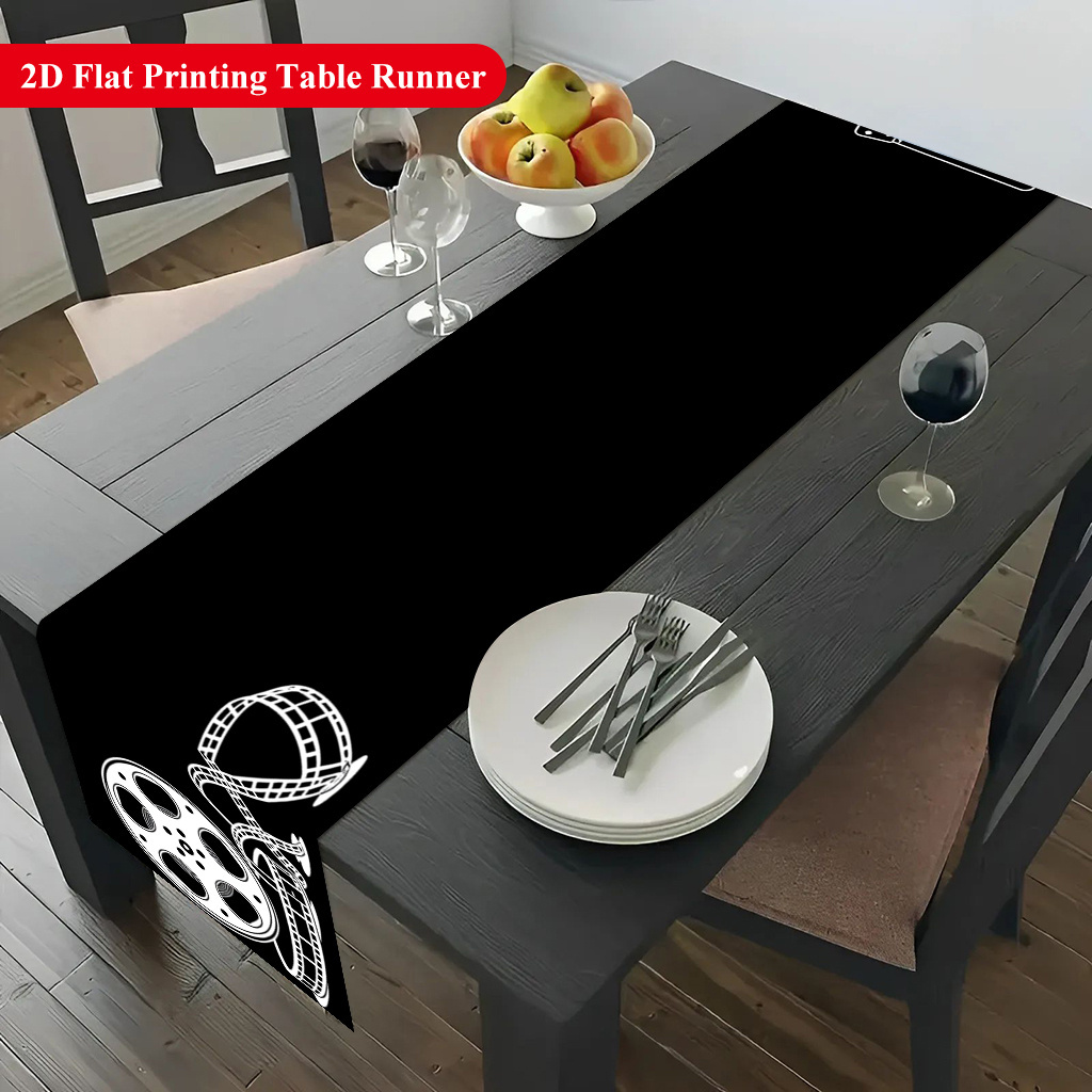 ผ้าปูโต๊ะลายแผ่นไม้กั้นภาพยนตร - Home Cinema Restaurant บทวิจารณ์และราคา