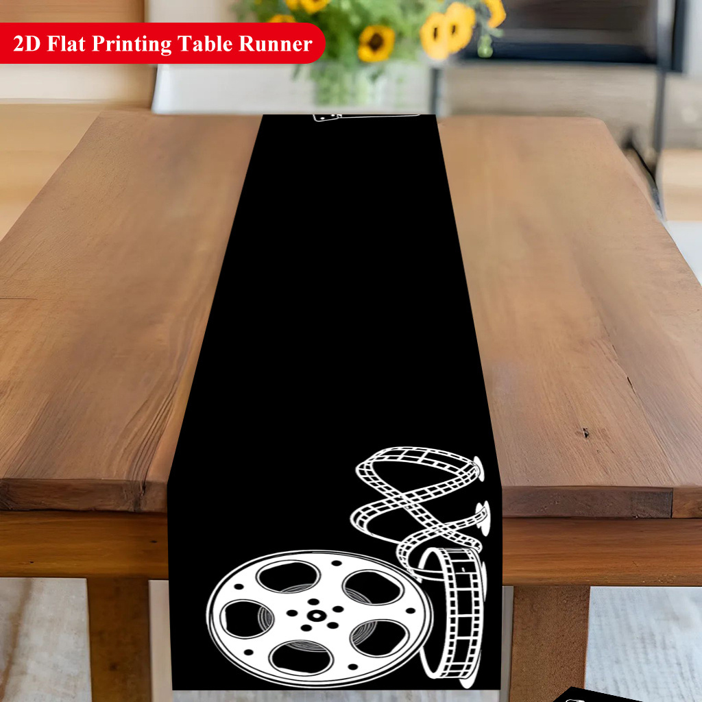 ผ้าปูโต๊ะลายแผ่นไม้กั้นภาพยนตร - Home Cinema Restaurant บทวิจารณ์และราคา