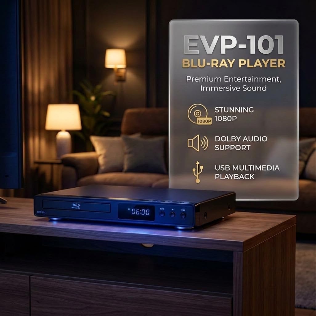 เครื่องเล่นบลูเรย์ดีวีดีโฮมเธี - Blu Ray Disc Player บทวิจารณ์และราคา