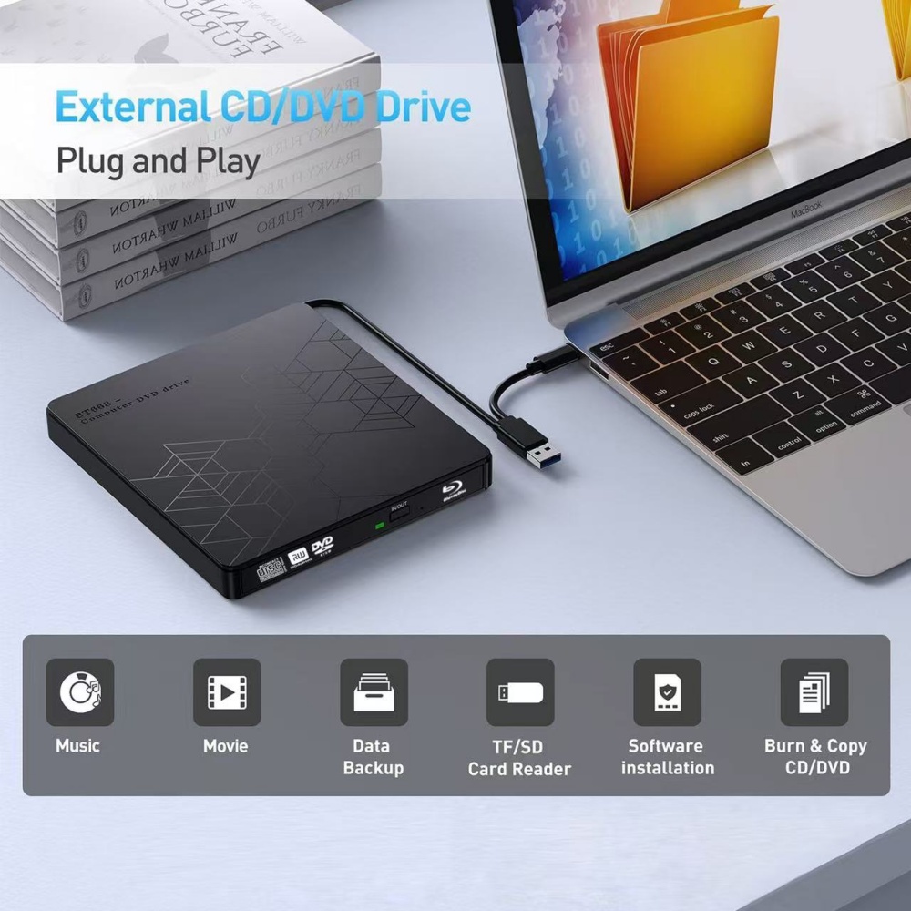 ไดรฟ์ Blu-ray ภายนอก 5-in-1, แ - Blu Ray Disc Player บทวิจารณ์และราคา