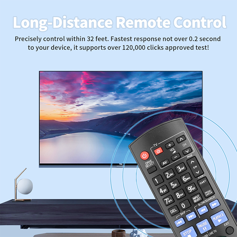 รีโมทคอนโทรล N2QAYB001076สำหรั - Blu Ray Disc Player บทวิจารณ์และราคา