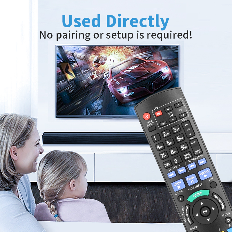 รีโมทคอนโทรล N2QAYB001076สำหรั - Blu Ray Disc Player บทวิจารณ์และราคา