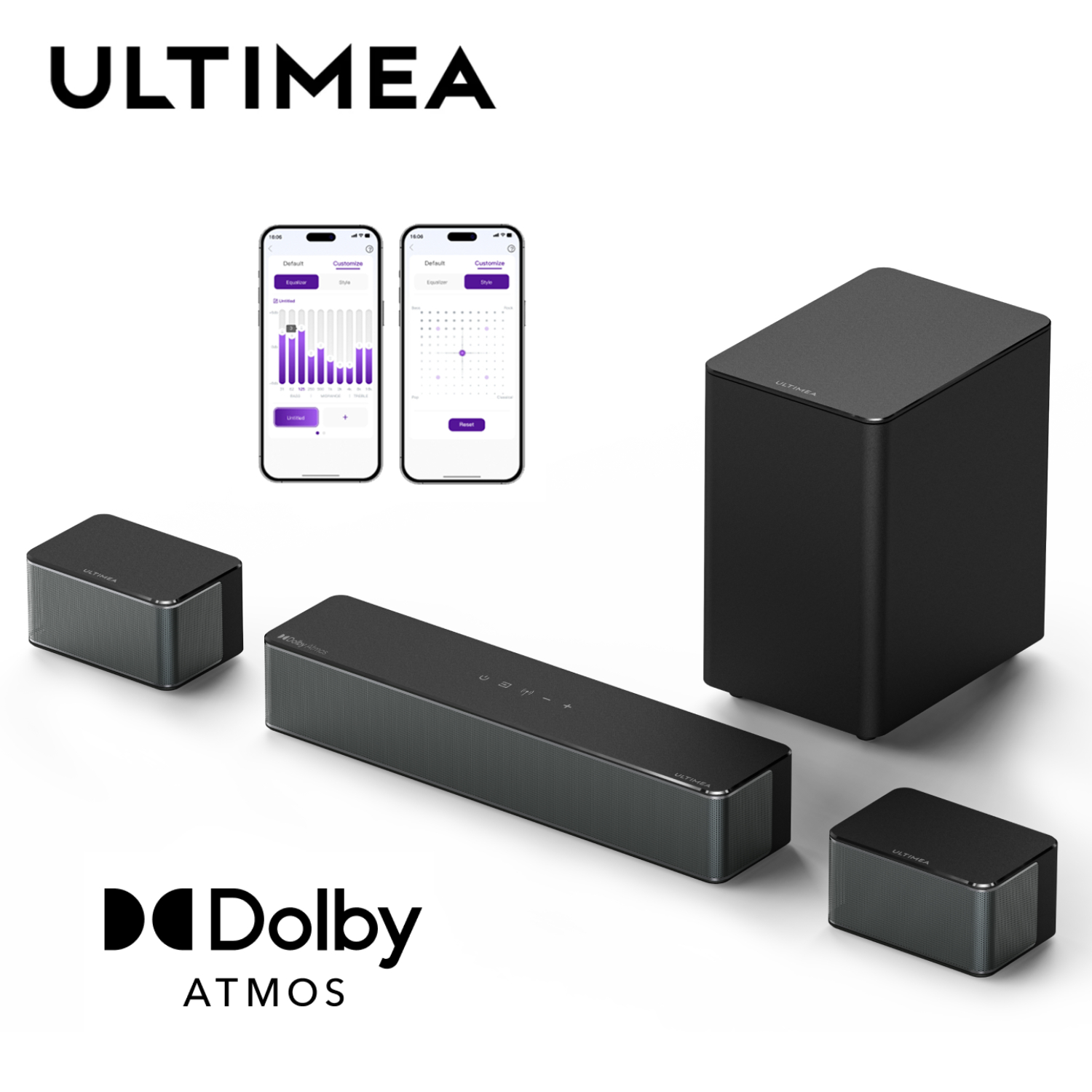 ซาวด์บาร์ ULTIMEA Poseidon M4T - Home Cinema Onkyo 5.1 บทวิจารณ์และราคา
