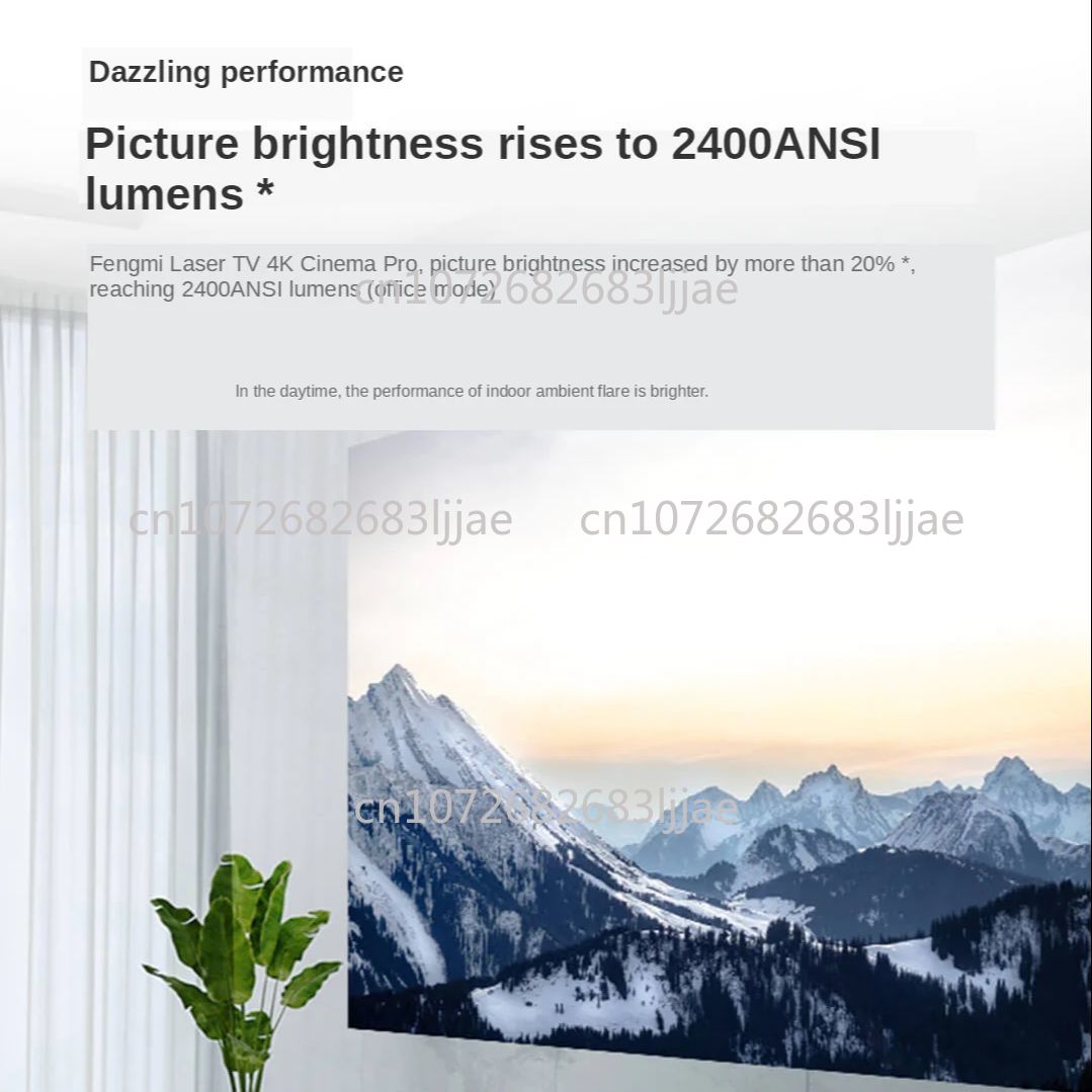 โปรเจคเตอร์เลเซอร์ 4K Cinema P - Home Cinema Laser Projector บทวิจารณ์และราคา