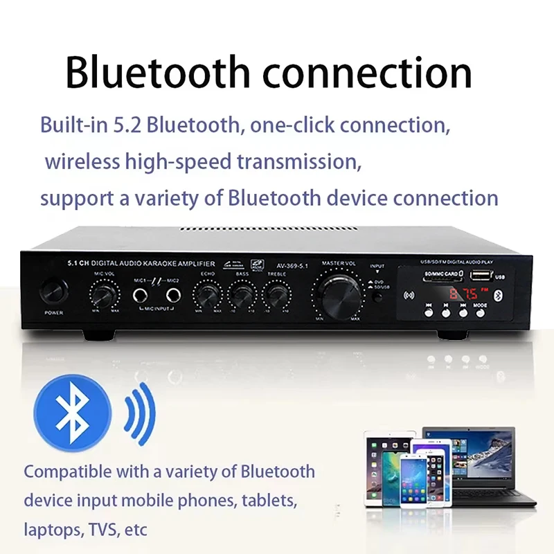AV-369BT ลำโพงบลูทูธ 5.1 พร้อม - Home Cinema Onkyo 5.1 บทวิจารณ์และราคา